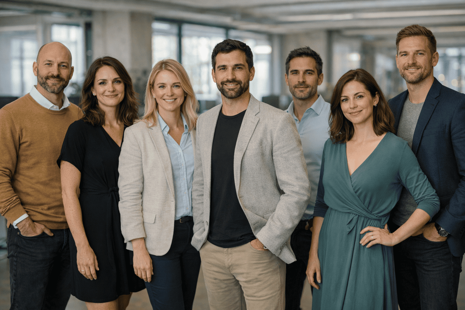 Team working on AI trading platform — Wache Vermthal